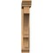 Ekena Millwork Balboa Traditional Smooth Bracket w/ Offset Brace, Western Red Cedar, 5 1/2"W x 30"D x 34"H BKT0604X30X34BOA01SWR - alternate 4
